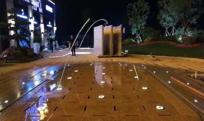 波光跳泉 波光喷泉